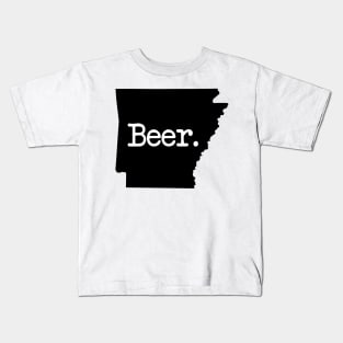 Arkansas Beer AR Kids T-Shirt